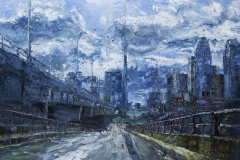 <em>Toronto 7</em>, 2007, oil on canvas, 48 x 72 inches