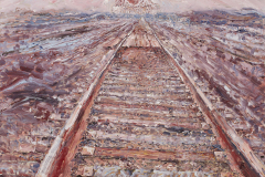 SPQR, 2017, oil on canvas, 58 x 48 inches