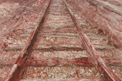 Spatium, 2017, oil on canvas, 60 x 48 inches