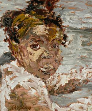 <em>Lisa</em>, 1998, oil on canvas, 10 x 8 inches
